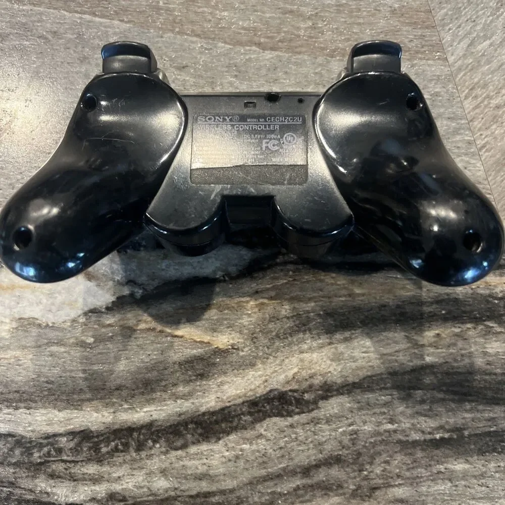 Sony PlayStation 3 DualShock 3 Sixaxis Controller, Black Ps3